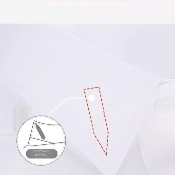 Unisex ukrasni ovratnik za džempere i košulje – karirani uzorak, casual dodatak za odrasle