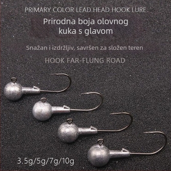 Olovni udica broj 7, Vertical Star, bodljikava, za morski ribolov s brodom