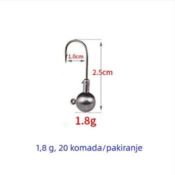 Olovni udica broj 7, Vertical Star, bodljikava, za morski ribolov s brodom