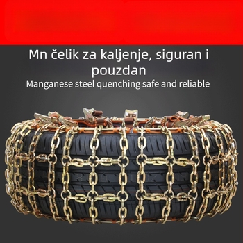 Čelične lančaste za automobilne gume – univerzalne za off-road SUV-ove i sedane, model 8046, težina oko 720 g, za više modela