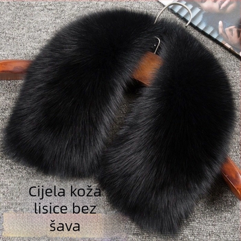 Vunena ovratnica za kapute - pet dugmadi, četvrtasti ovratnik, za djecu, unisex, Aichenwei, proljeće 2023