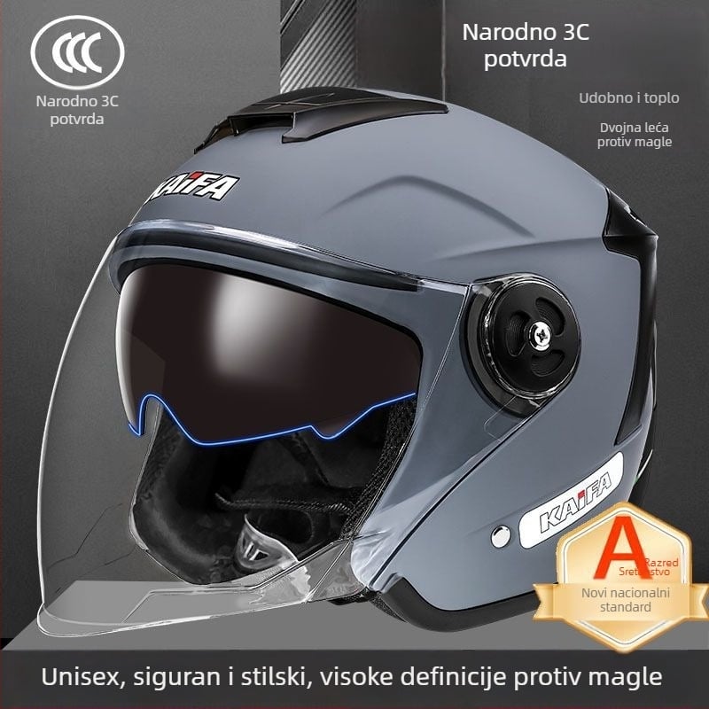 Polukaciga za električna vozila, 3C certificirana, Gb811-2022b, zimska upotreba