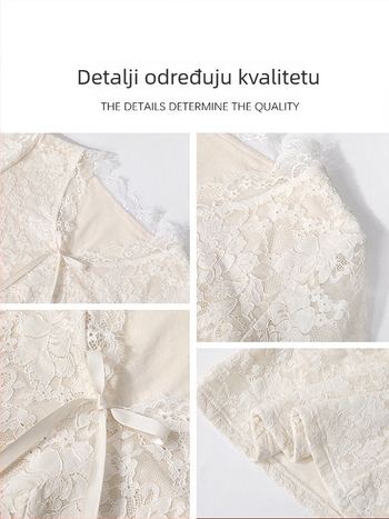 Ženski top od najlona s V-izrezom, dugi rukav, zvonasti rukavi, uski kroj
