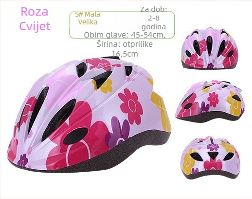 SOARED dječja kaciga za vožnju, SPS+PVC materijal, neutralan spol, tiskani logotip