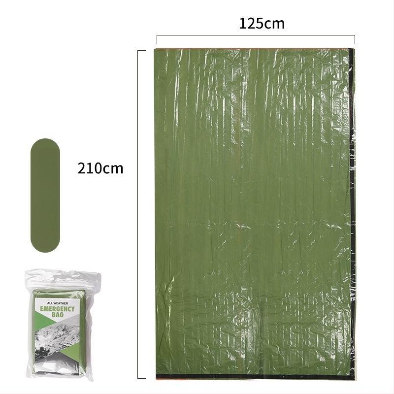 Vreća za spavanje u omotač-stilu, za odrasle, 220 g, PE unutarnja obloga i PE donji materijal