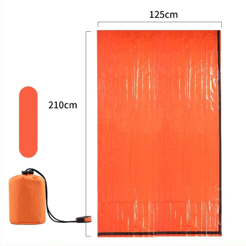 Vreća za spavanje u omotač-stilu, za odrasle, 220 g, PE unutarnja obloga i PE donji materijal