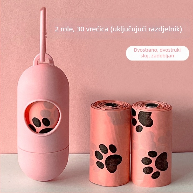 Erchuan Debljе vrećice za otpad kućnih ljubimaca – biološki razgradive vrećice za pseći izmet i mačji otpad, Šifra proizvoda SK7ZFe22