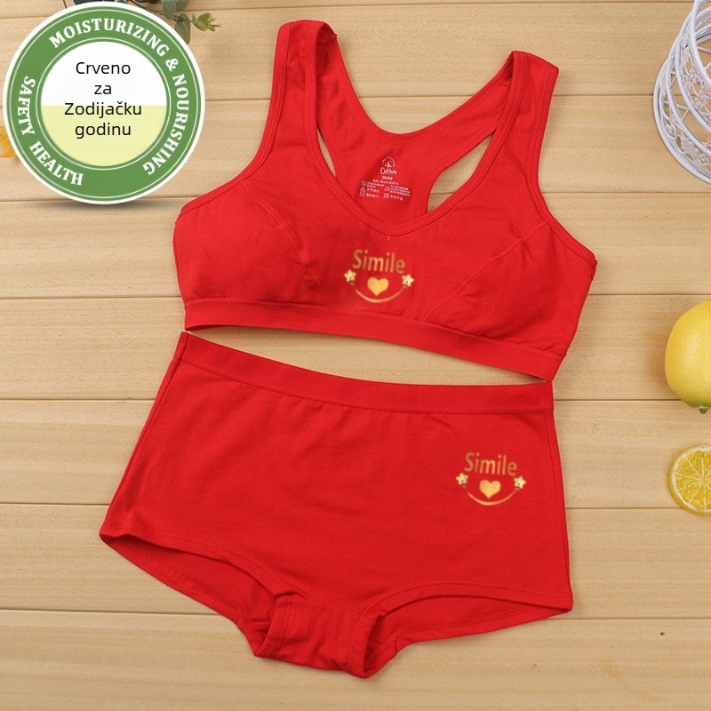 Set grudnjaka s dizajnom I-hrbta, bočna podrška, tanke oblikovane košarice, 95% pamuk