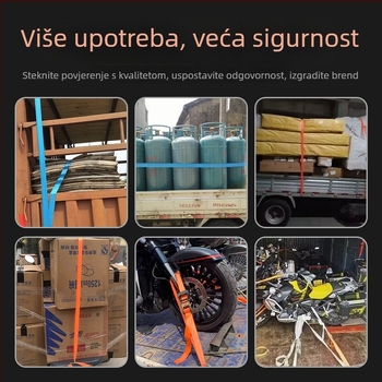 Teretni vezni remen s napinjačem – poliester, tip remena, marka Carjay/Kajiayi