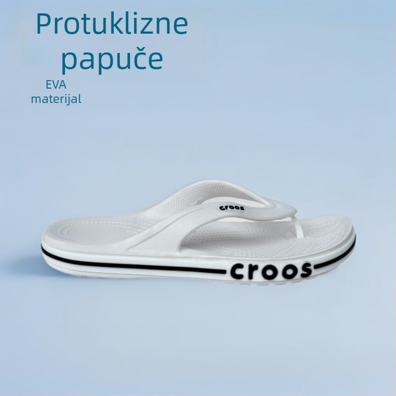 Japanke s EVA gornjim dijelom i potplatom, brzo se suše, prozračne, protuklizne, otvoreni prsti, ljeto, plaža i vanjske aktivnosti