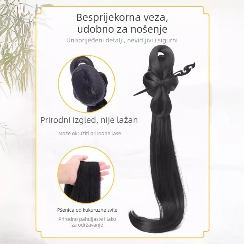 Perika s repom, vlakno otporno na visoke temperature, model PY318, nije pogodno za vruće bojanje