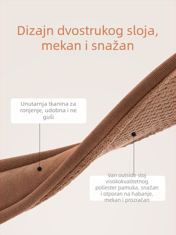 Pasji postroj u stilu veste s remenima za prsa i leđa