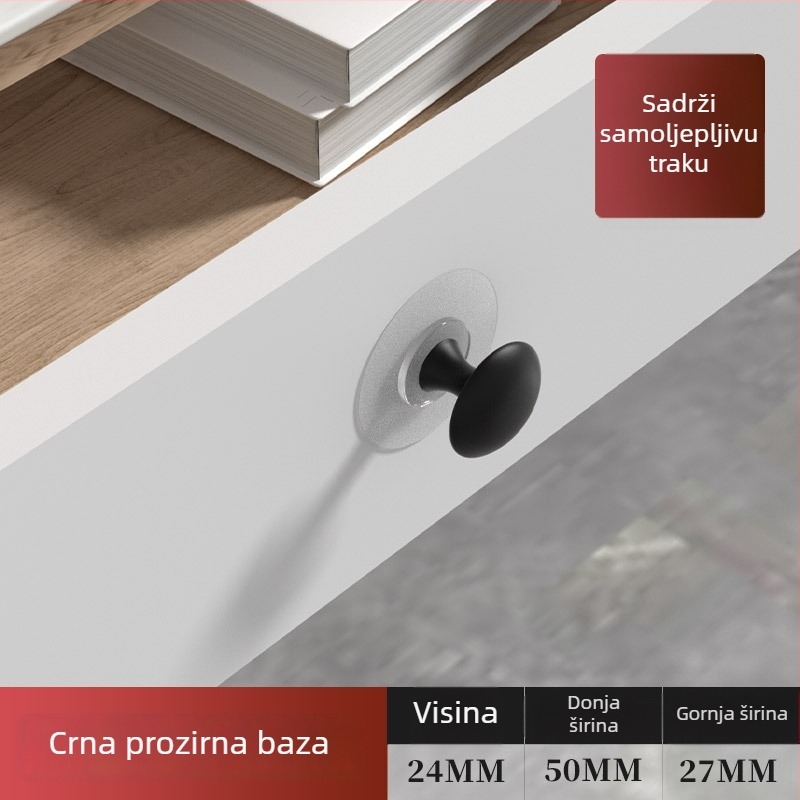 Držač bez bušenja sa samoljepljivim montažom, od nehrđajućeg čelika, elektroplatinirani završni sloj, za garderobe, ormariće, ladice i staklena vrata
