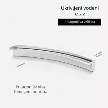 Programabilni fontan za ribnjak s vodopadom uz zid, 304 nehrđajući čelik, pejzažni vodeni element