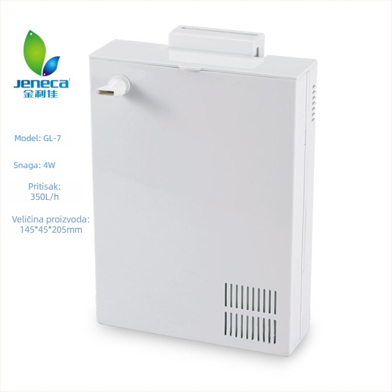 Jeneca LED klip lampica za akvarij za vodene biljke – ABS, 3.8W, klips dizajn