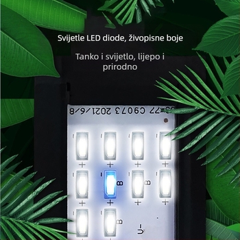LED svjetiljka s klipom za akvarij, mini vodootporna svjetiljka s klipom za ribe i vodene biljke, energetski učinkovita