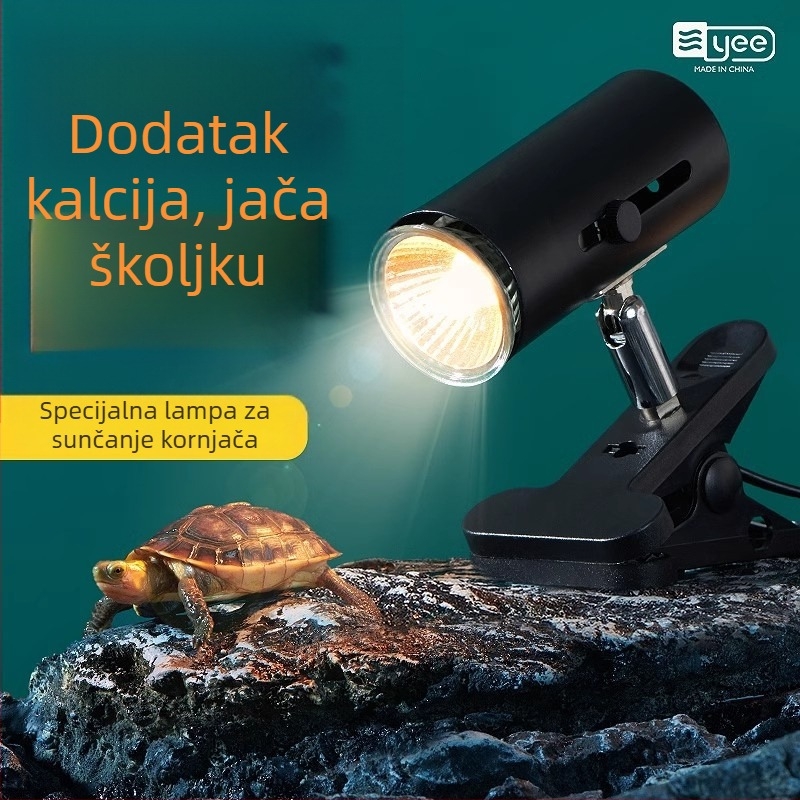 Lampa za kornjače za sunčanje – nehrđajući čelik, 20W, Yee marka, porijeklo Shandong