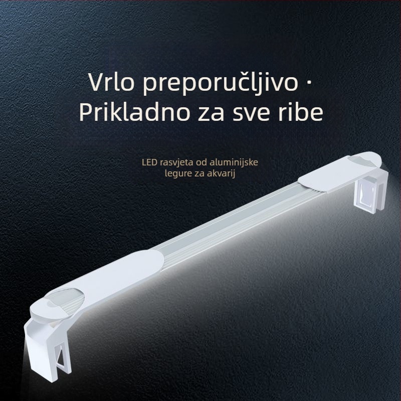 Kompaktna vodootporna LED lampa za akvarij s punim spektrom za vodene biljke