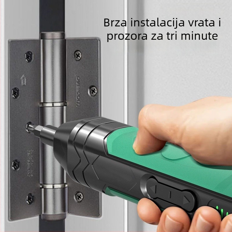Višenamjenski set odvijača s križnim i ravnim glavama, može se koristiti kao čekić, izuzetno tvrd, moderni minimalistički dizajn