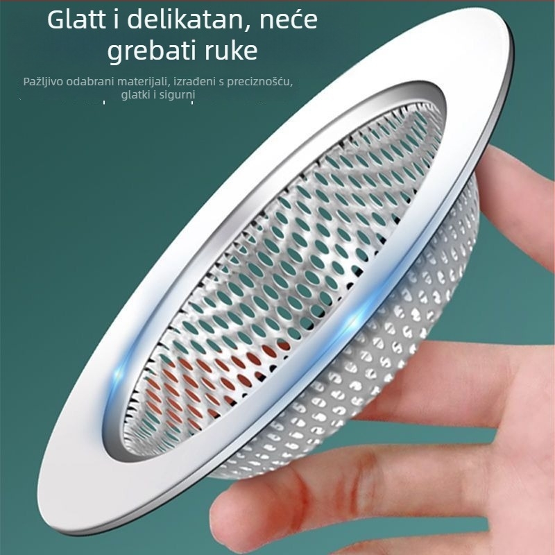 Filter mreža za kuhinjsku sudoperu od nehrđajućeg čelika, Edge-Bound Filter Mesh, 40g