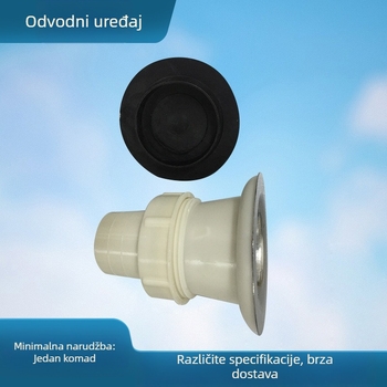 Drenaža za plastičnu zdjelu, model mali čelični bazen, moderni minimalistički dizajn