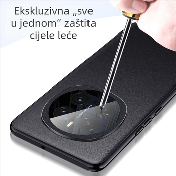 Magnetni kožni etui za seriju Glory Magic7 – PU+TPU, zaštita objektiva od akrilne leće, otporan na udarce, otisci prstiju, zaštita od pada