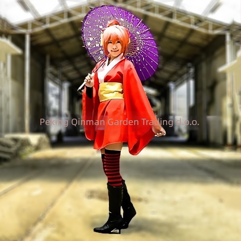 Cosplay kostim i kimono komplet za anime uloge, ženski, 100% poliester, za sve sezone