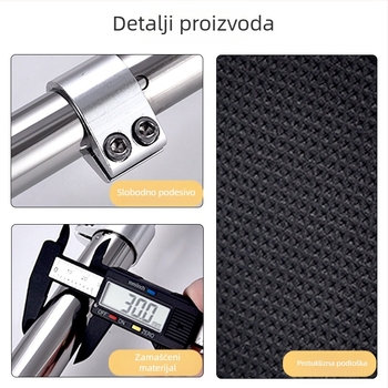 Samostojeći okvir za podršku kuhinjskog sudopera ispod ploče, nehrđajući čelik, model 08565, težina 1,4 kg, stil moderni minimalistizam