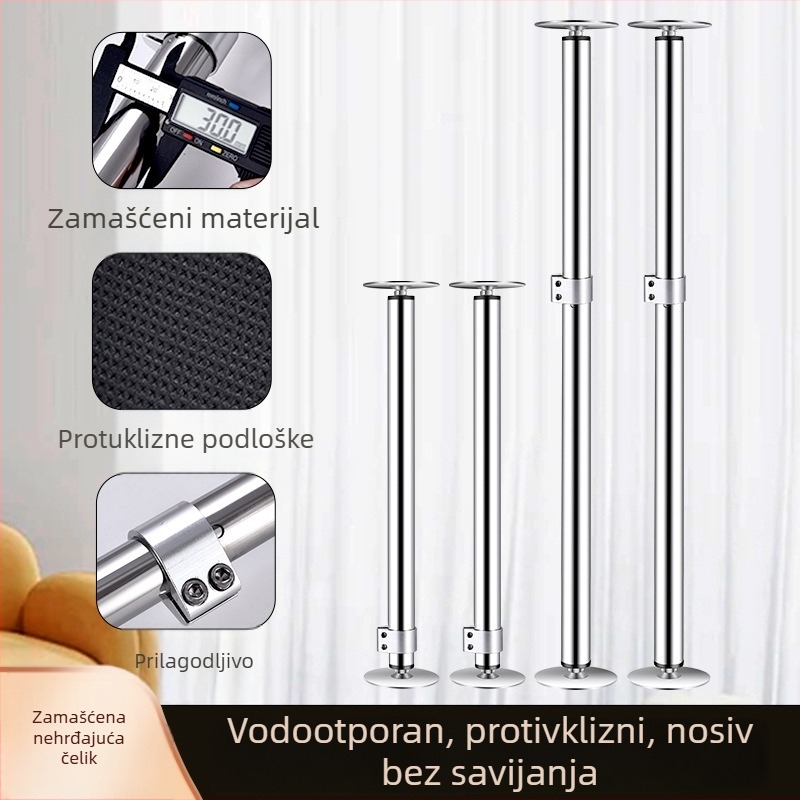 Samostojeći okvir za podršku kuhinjskog sudopera ispod ploče, nehrđajući čelik, model 08565, težina 1,4 kg, stil moderni minimalistizam