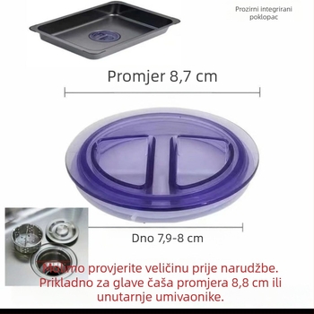 Kuhinjski poklop odvoda za sudoperu – čelik, CE certifikat, podrijetlo Kina
