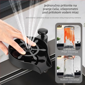 Uređaj za pranje čaša s dozom sapuna, model ZYQ-1, plastični materijal, moderan stil