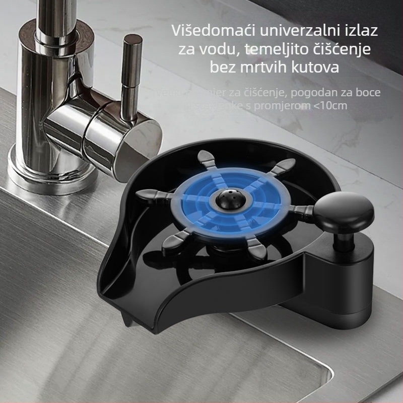 Uređaj za pranje čaša s dozom sapuna, model ZYQ-1, plastični materijal, moderan stil