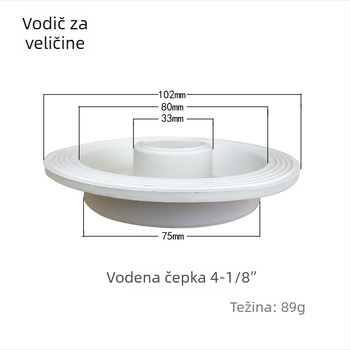 Gumena vodna zátka za sudoperu i kadu — Marka JXRB, Model Jiaxin rubber products, Težina 0.089 kg
