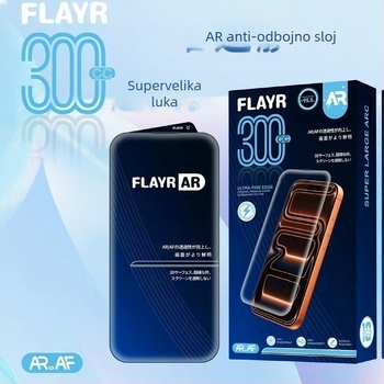 Neutral zaštitno staklo za prednji zaslon za iPhone 17 Pro Max – HD, otporan na prašinu, otporan na otiske prstiju, cijeli zaslon