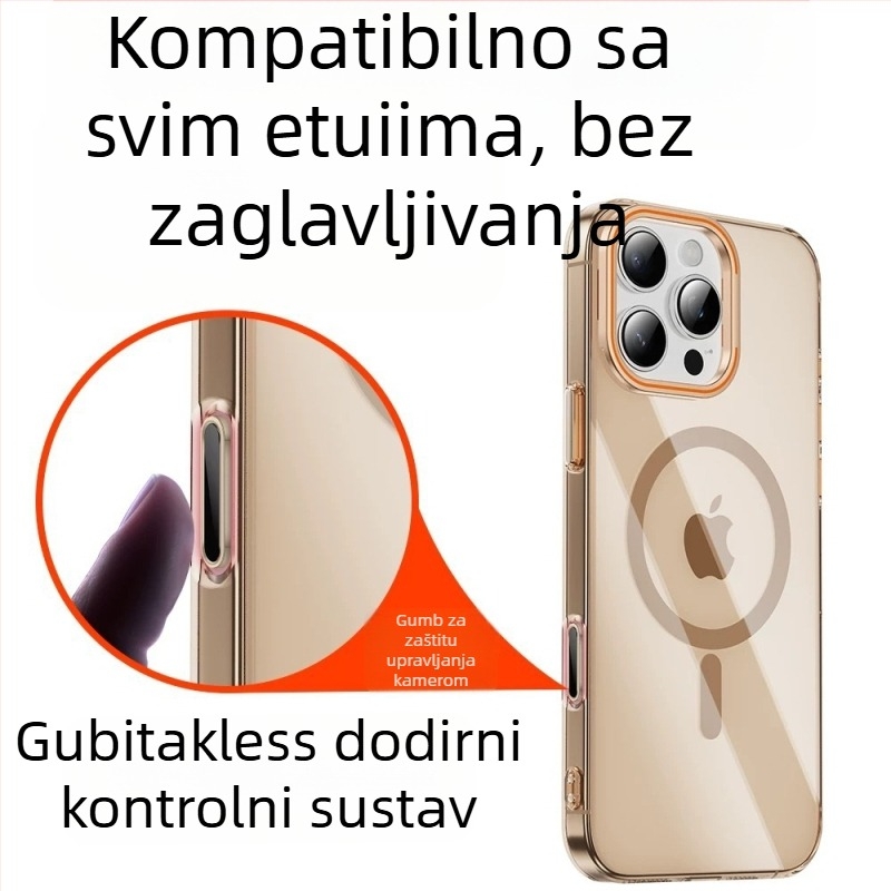 Zaštita objektiva kamere za iPhone 16 seriju, staklena zaštita, okvir film, otporna na padove