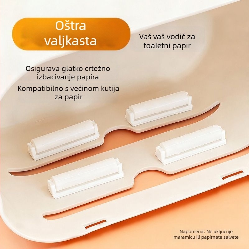 Conier pribor za držač papirnatih ubrusa, geometrijski oblik, čista površina, model SKY-02, japansko-korejski stil
