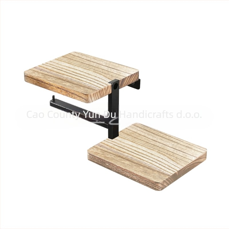 Držač rola papira – zidni, završna obrada Charcoal-Grilled, moderan minimalistički stil, Yundu