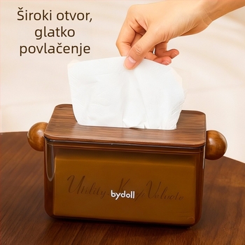 Kutija za salvete, srednjovjekovni stil, plastika, na stol, dnevni boravak, 40 komada