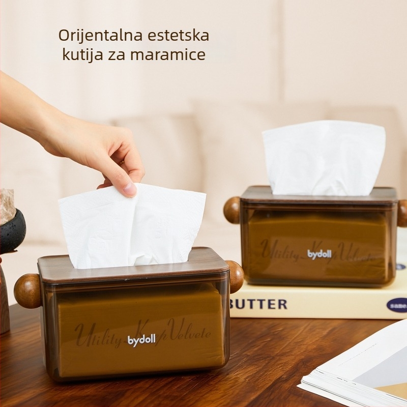 Kutija za salvete, srednjovjekovni stil, plastika, na stol, dnevni boravak, 40 komada