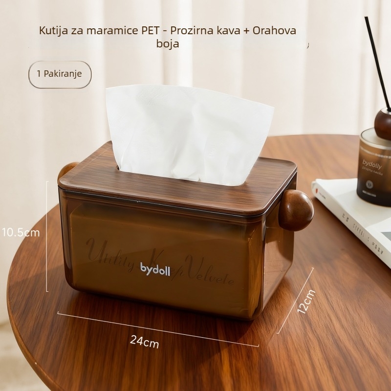 Kutija za salvete, srednjovjekovni stil, plastika, na stol, dnevni boravak, 40 komada