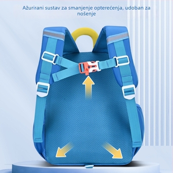Sesame Baby unisex dječji ruksak, 290 Twill, prozračan i ultralagan, životinjski uzorak