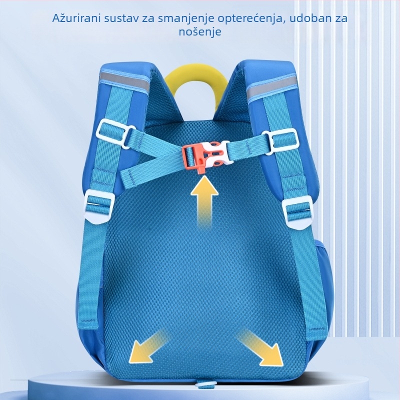 Sesame Baby unisex dječji ruksak, 290 Twill, prozračan i ultralagan, životinjski uzorak