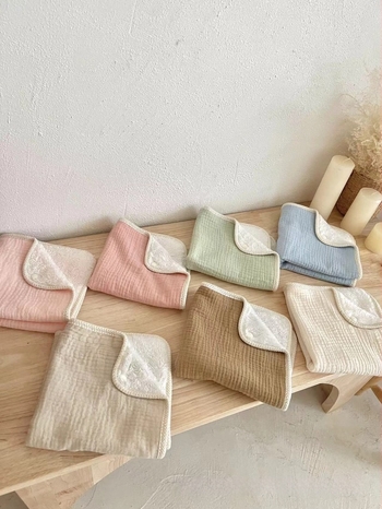 Trokutasti šal za bebe i djecu do 3 godine, pamuk, unisex, jesen 2024