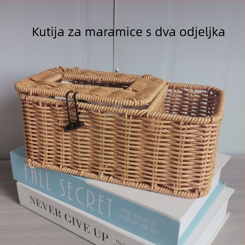 Plastična kutija za maramice – za povlačne maramice, vodootporna i višestruka namjena, na ploču