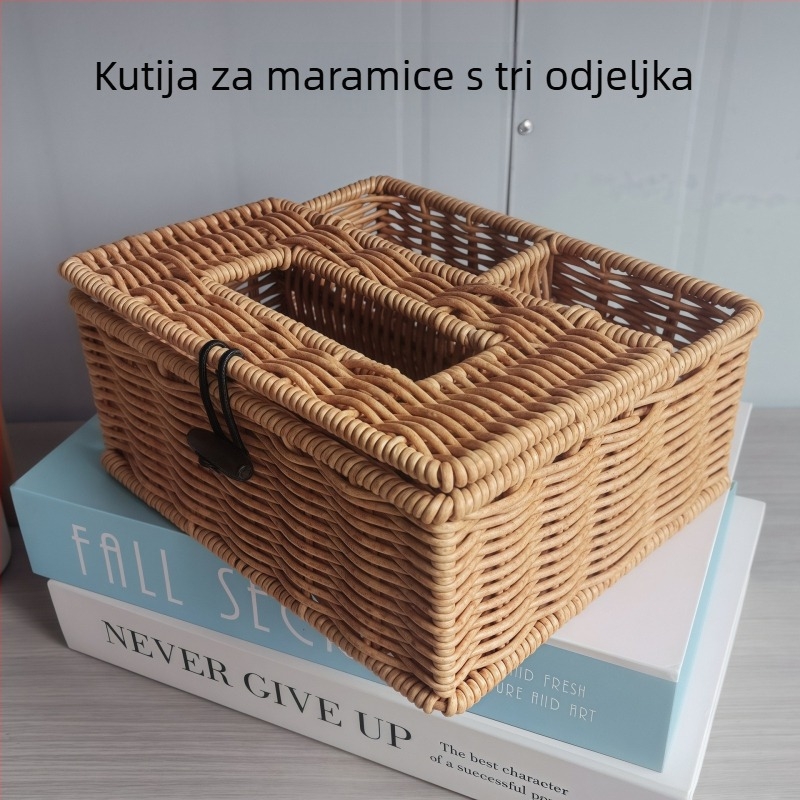 Plastična kutija za maramice – za povlačne maramice, vodootporna i višestruka namjena, na ploču