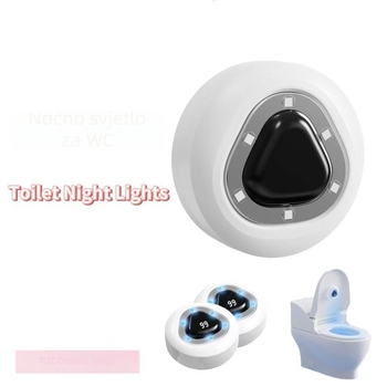 Pametno osvjetljenje poklopca WC-a s induktivnim prekidačem, plastično kućište, napajanje ≤36V, model TZ-6745