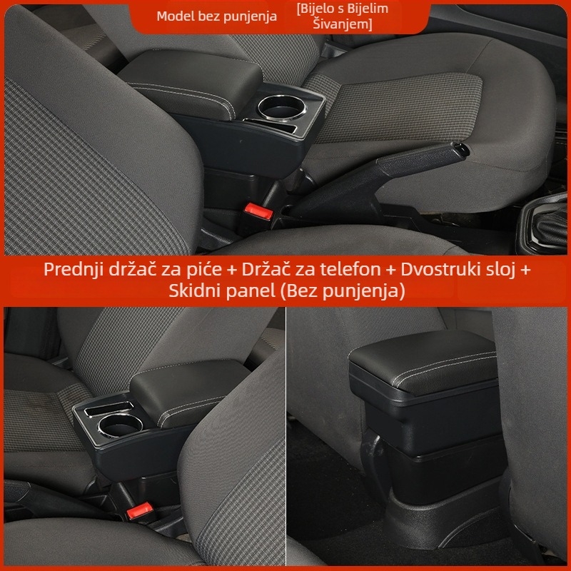 Kutija za naslon Renault Duster – plastična, prilagodljiva