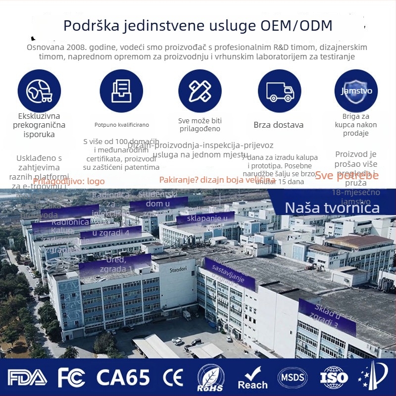 Prilagođeni filtr za poklop inteligentnog WC-a: prednji PP vlaknasti filtr, ABS kućište, G1/2 priključak