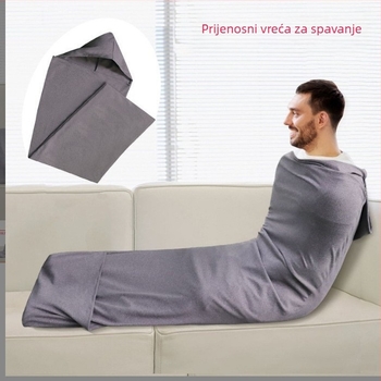 Obiteljska vreća za spavanje za kućnu upotrebu – dizajn ajkule, udobna i topla, punjenje od pamuka, poliester quilt tkanina, prilagodljiva, težina do 0.5 kg