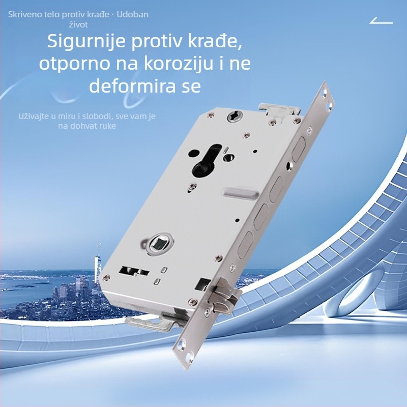 Taosohui antivlomsko tijelo brave za vrata, Model F88_, Težina 582 g, Moderan minimalistički stil
